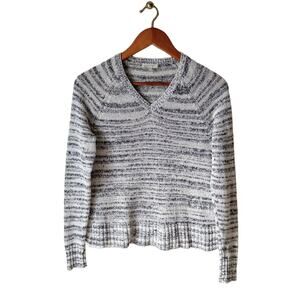 Eileen Fisher Marled V-Neck Sweater Size XS